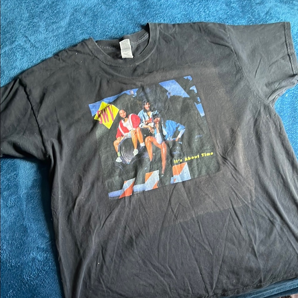 SWV Black Graphic T-Shirt